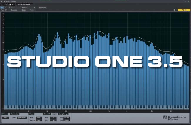 STUDIO ONE 3.5 - امکانات نسخه جدید Studio One 3.5 New Features