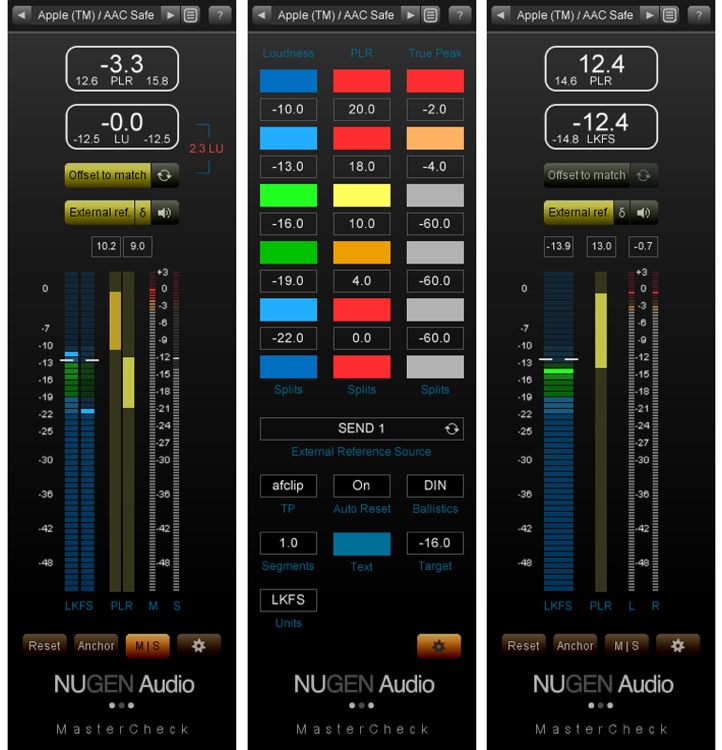 MasterCheck large 1 - پلاگینهای میکس و مسترینگ کمپانی Nugen Audio