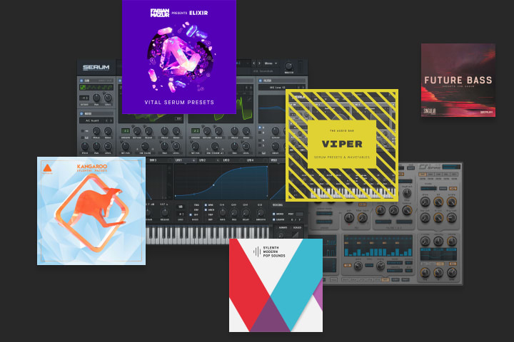 featuresSounds synthPresets 2x - بکاپ گیری آنلاین از پروژه های موسیقی با Splice
