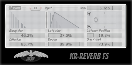 KR FS Reverb 2 - دانلود پلاگین Delay و Reverb از KResearch