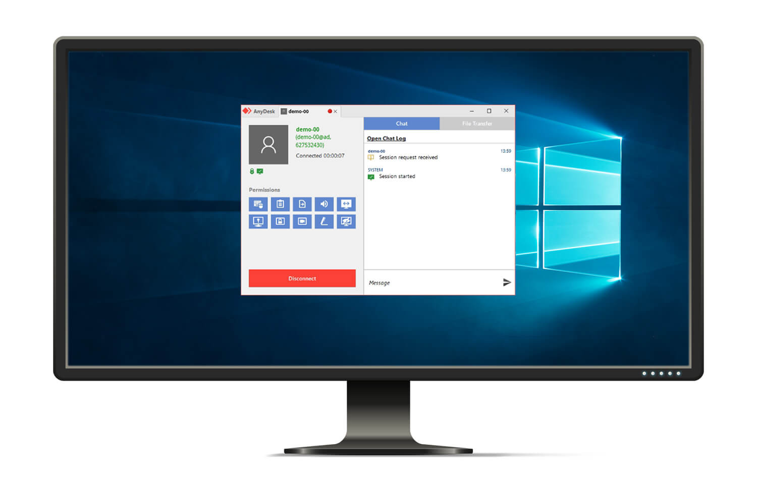 anydesk device windows 07c2e7 - راه اندازی نرم افزارها یا وی اس تی ها از راه دور